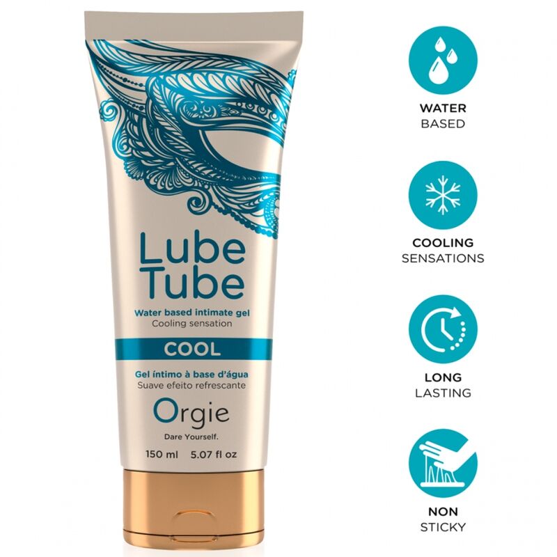 Orgie-Lube Tubo Cool Lubrificante con Effetto Raffreddamento 150 ml