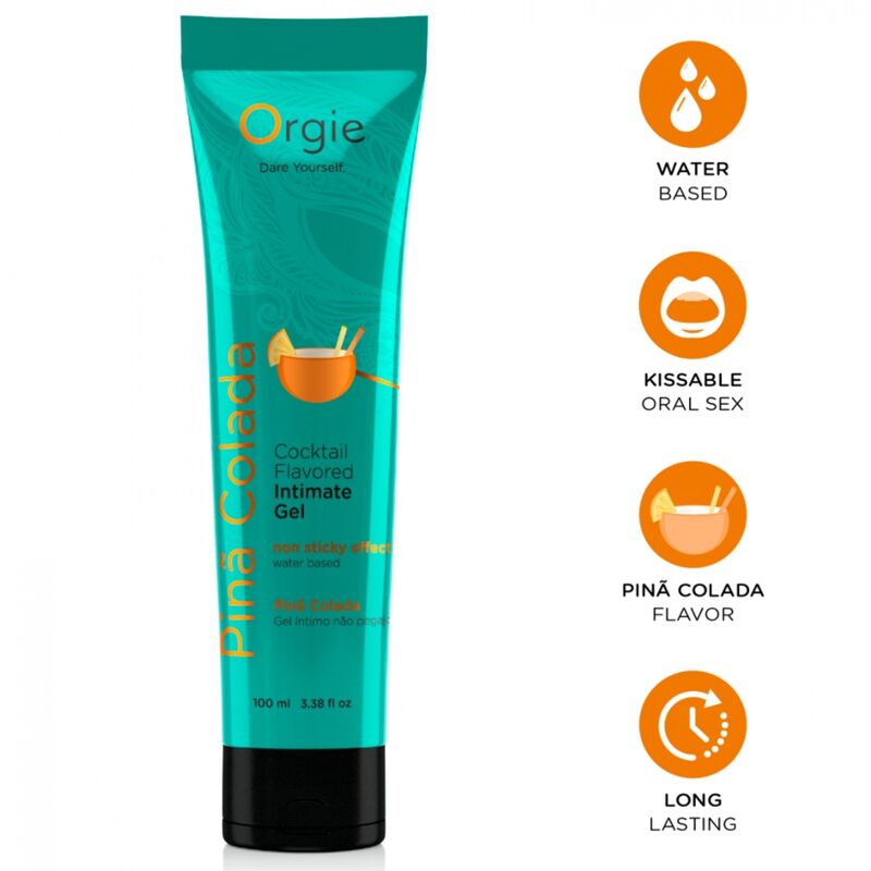 Orgie-Lube Tube Cocktail Piña Colada Lubrificante 100 ml