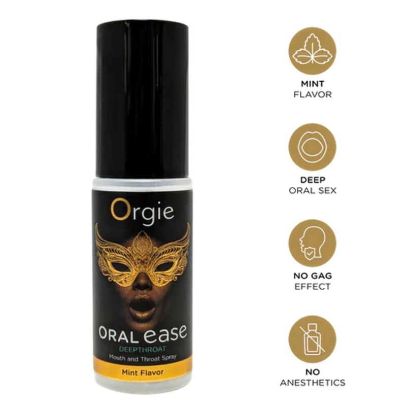 Orgie-Oral Ease Spray per Bocca e Gola con Menta 50 ml