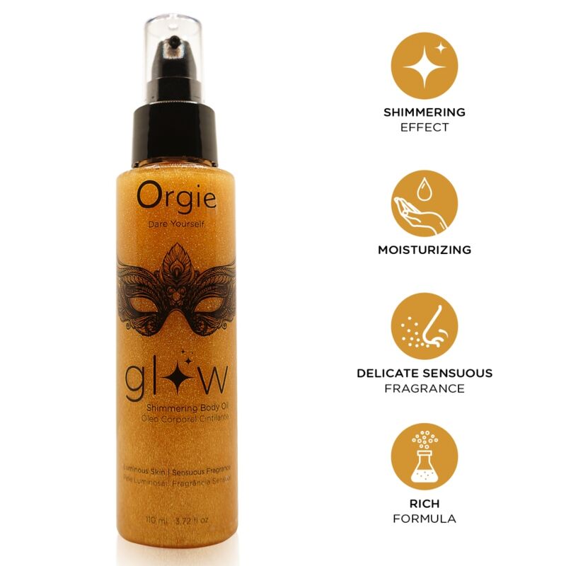 Orgie-Olio Corpo Glow con Effetto Luminoso 110 ml 57 Orgie-Olio Corpo Glow con Effetto Luminoso 110 ml