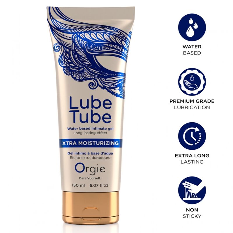 Orgie-Lube Tube Xtra Moisturizing Lubrificante a base d'acqua · Lubrificanti