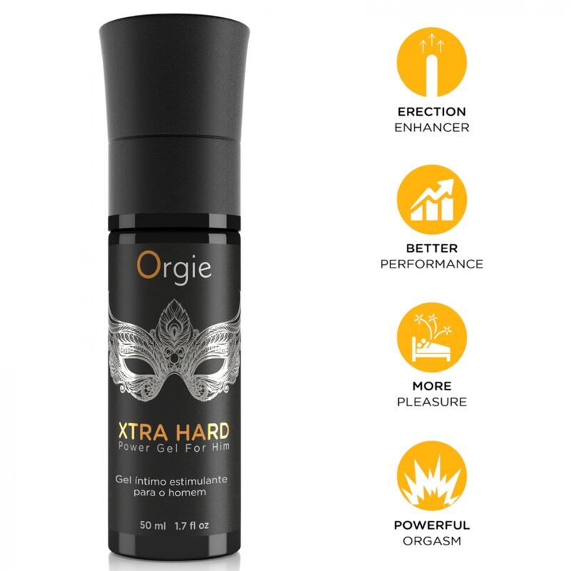 Orgie-Xtra Hard Gel Stimolante per l'Erezione 50 ml