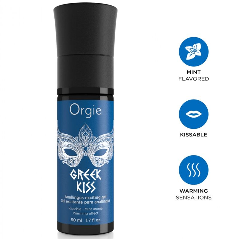 Orgie-Greek Kiss Gel Stimolante per Anilingus Menta 50 ml