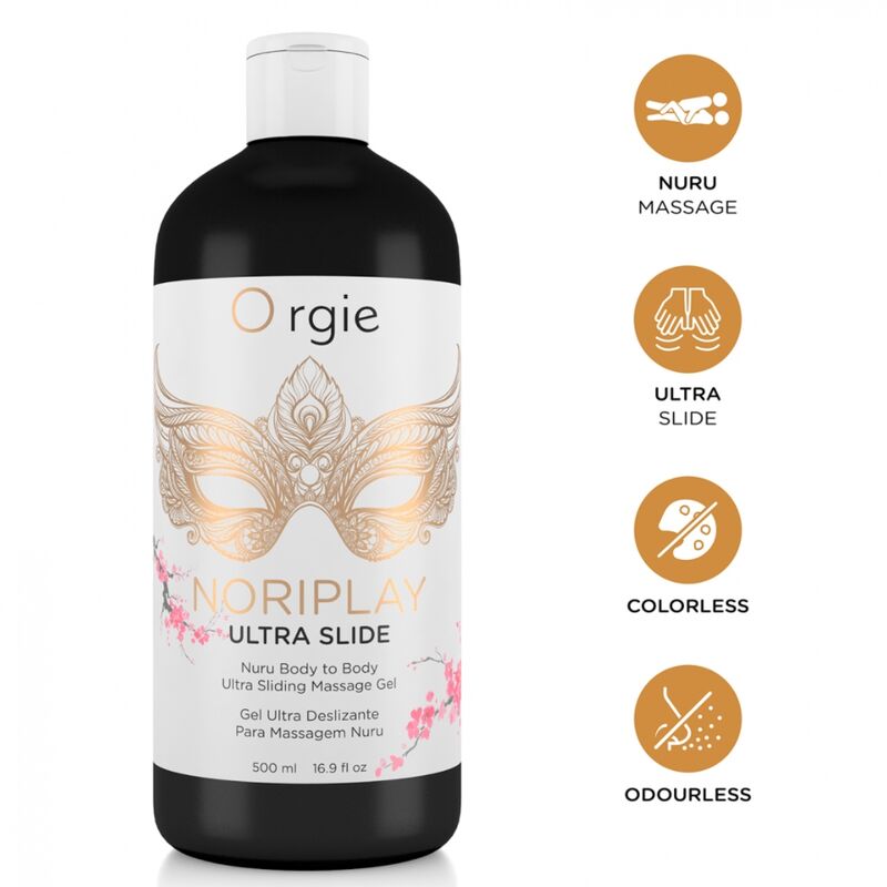 Orgie-Noriplay Ultra Slide Gel da Massaggio Nuru 500 ml
