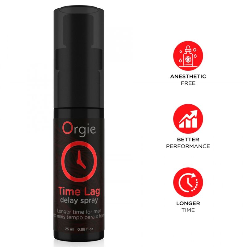 Orgie-Time Lag Spray Ritardo senza Anestetico 25 ml