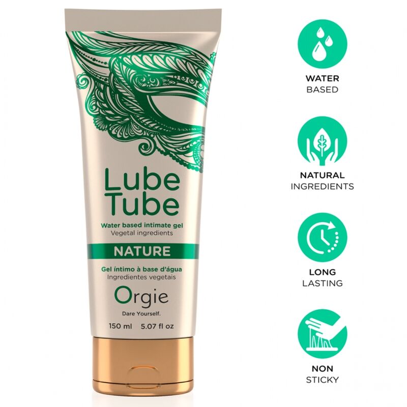 Orgie-Lube Tube Nature Lubrificante a base d'acqua 150 ml 33 Orgie-Lube Tube Nature Lubrificante a base d'acqua 150 ml