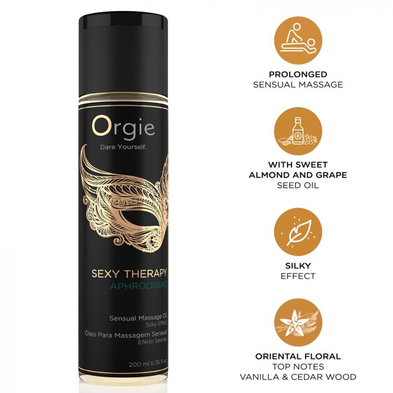Orgie-Sexy Therapy Aphrodisiac Olio da Massaggio 200 ml