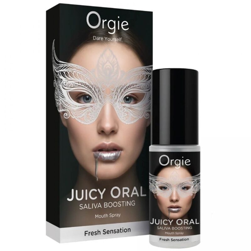Orgie-Juicy Oral Spray Buccale con Sapore di Menta 15 ml · Sesso orale & Corpo (immagine 3)
