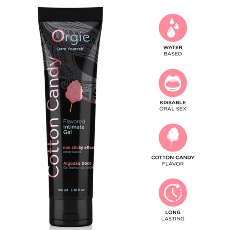 Orgie-Lube Tubo Lubrificante con Sapore di Wattana di Zucchero