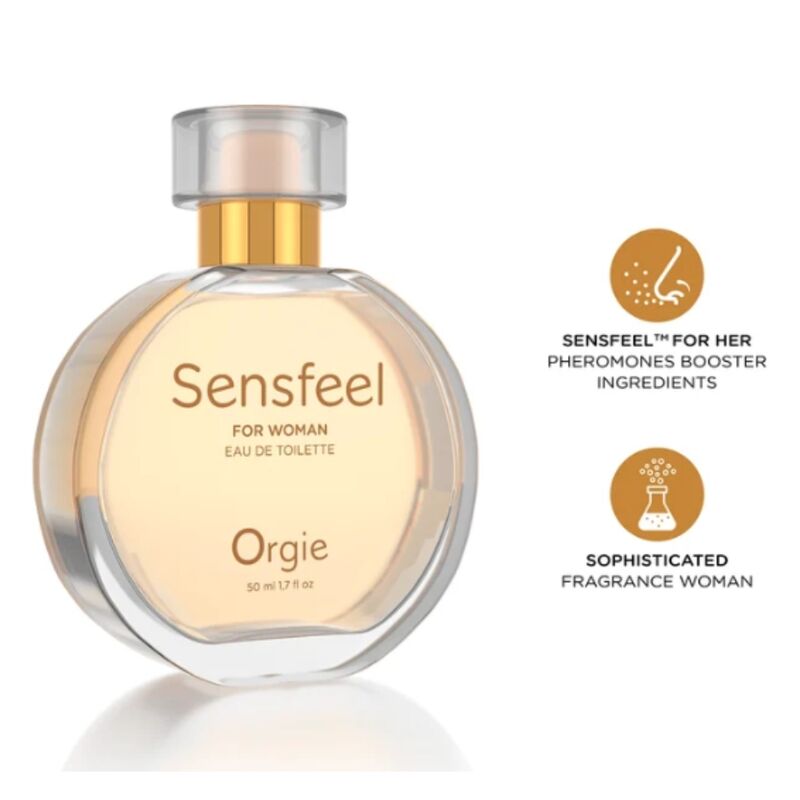 Orgie-Sensfeel Eau de Toilette Feromoni Donne 50 ml