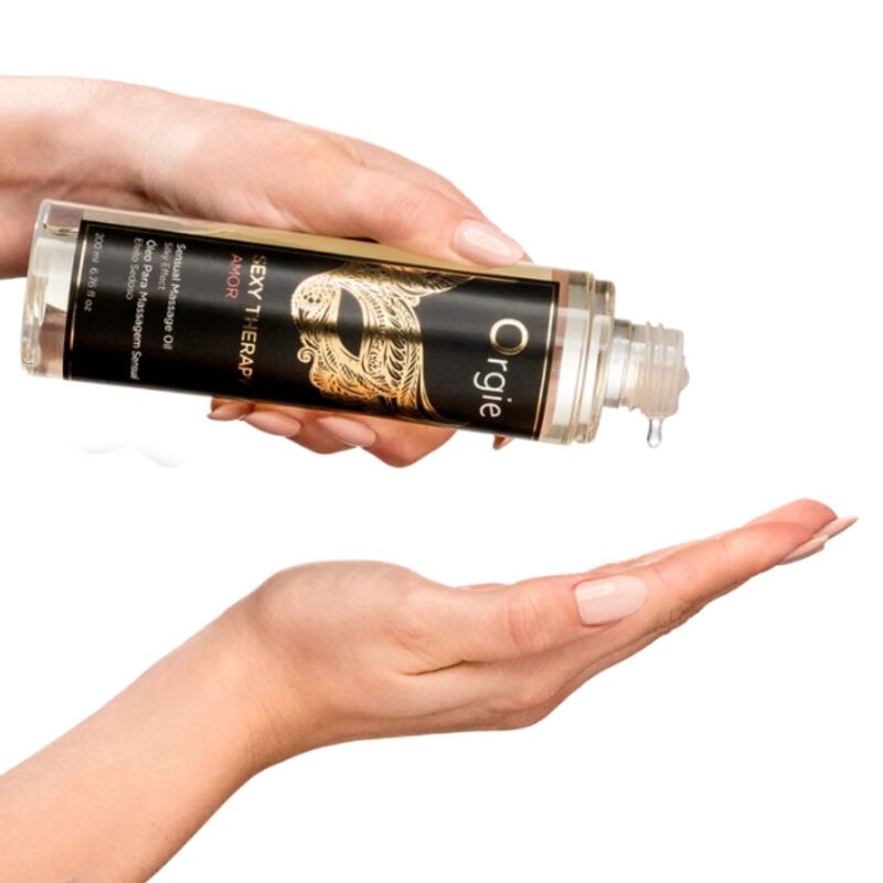 Orgie-Sexy Therapy Amore Olio da Massaggio Sensuale 200 ml · Massaggio erotico (immagine 3)
