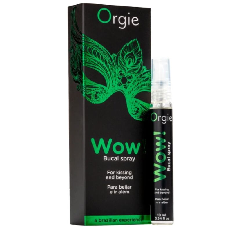 Orgie-Wow! Spray bocca mentolo ed eucalipto 10 ml · Sesso orale & Corpo (immagine 3)