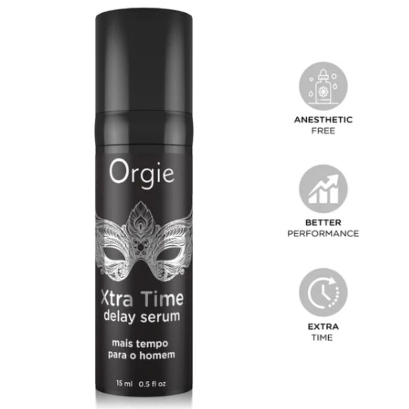 Orgie-Xtra Time Siero Siliconico Ritardo 15 ml