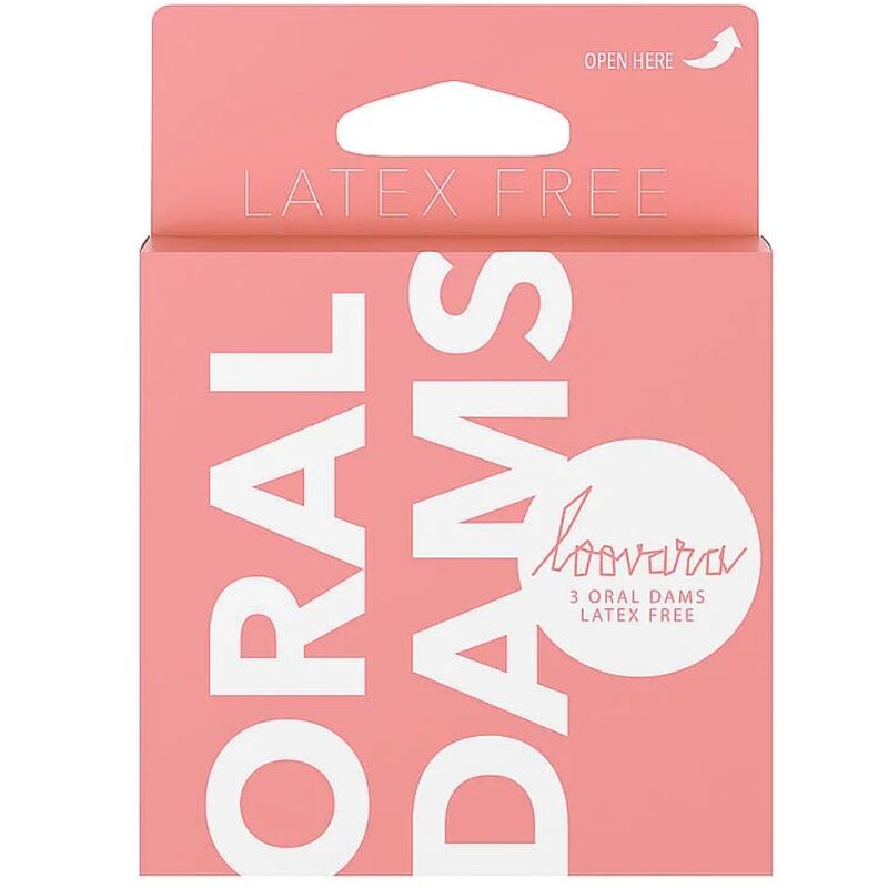 Loovara-Oral Dams Barriere Orali senza Lattice 3 Pezzi