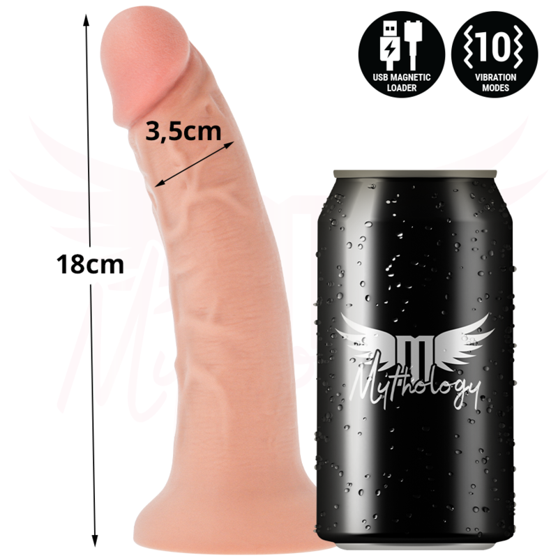 Mythology-Asher Originale Dildo Vibratore Silicone · Vibratori (immagine 15)