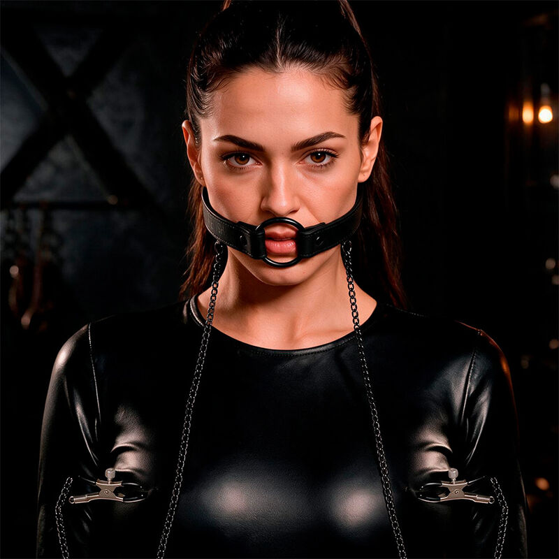 Fetish Submissive Bondage-Mushumal con anello e morsetto · Bondage & Manette (immagine 9)