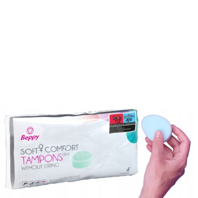 Beppy-Soft-comfort Tamponi Dry, 4 Unità · Sesso orale & Corpo (immagine 4)