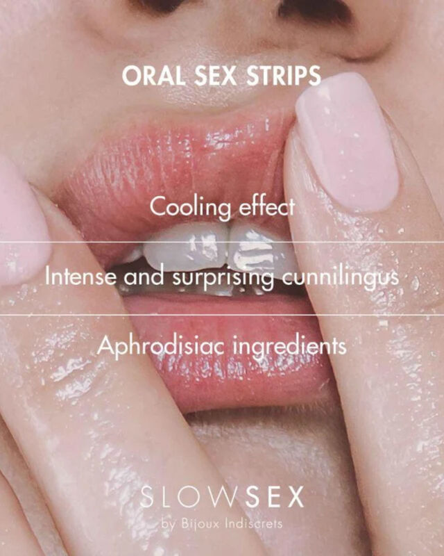 Bijoux Slow Sex-Slow Sesso Strisce per Sesso Orale — BIJOUX INDISCRETS · Sesso orale & Corpo (immagine 6)