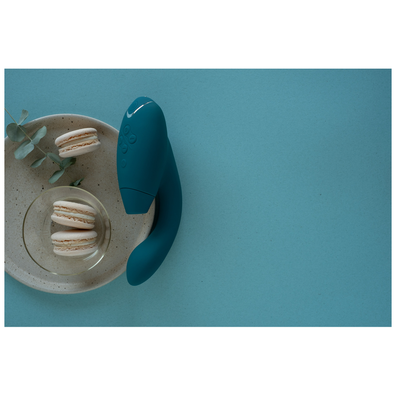 Womanizer-Duo 2 Stimolatore Dual Blu Petrolio-Silicio, 10 velocità 10 Womanizer-Duo 2 Stimolatore Dual Blu Petrolio-Silicio, 10 velocità · Vibratori (imaginea 10)