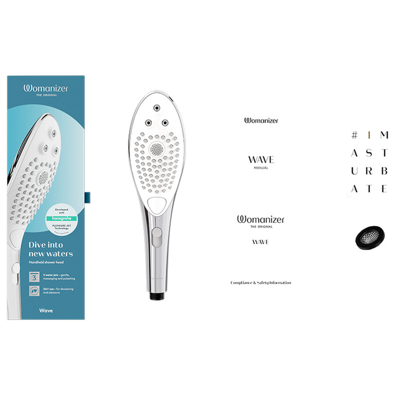 Womanizer-Wave Cap de Duș Stimulare Clitorală Chrome-ABS · Vibratoare (imaginea 8)