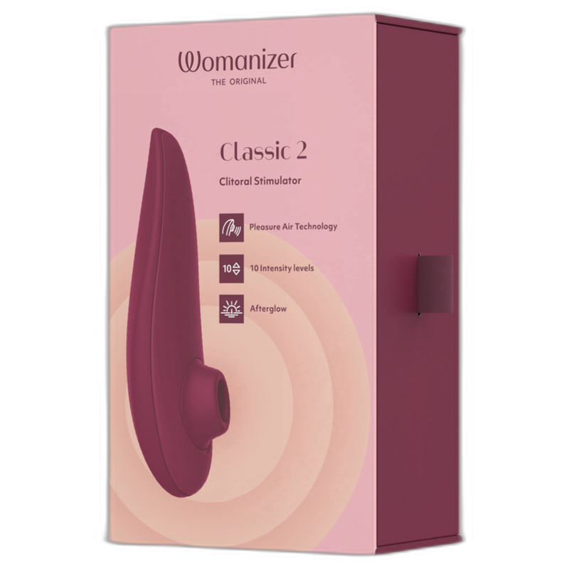 Womanizer-Classic 2 Stimolatore Clitorideo Bordeaux-Silicone, 10 · Vibratori (imaginea 8)