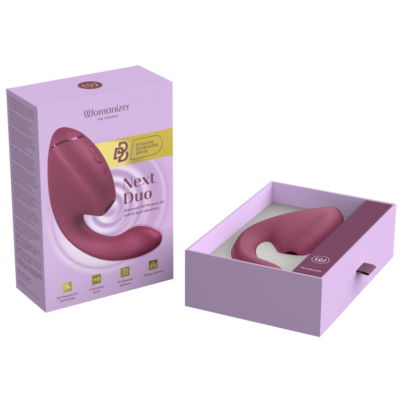 Womanizer-Duo Next Doppio Stimolatore Clitoride e G-spot Dusky 9 Womanizer-Duo Next Doppio Stimolatore Clitoride e G-spot Dusky · Vibratori (immagine 9)
