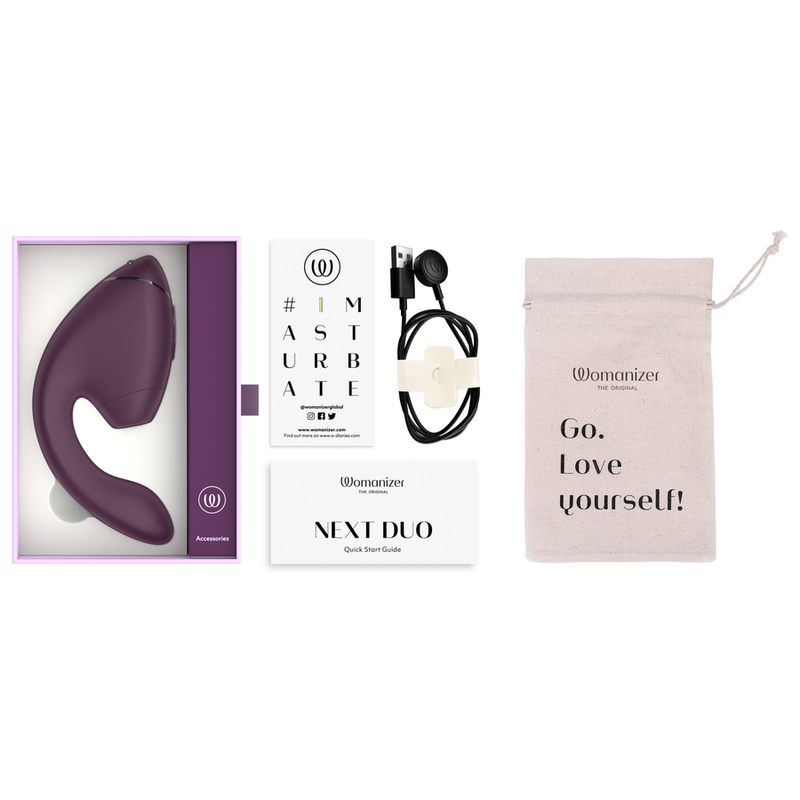Womanizer-Duo Next Stimolatore Dual Clitoride e G-spot · Vibratori (immagine 5)