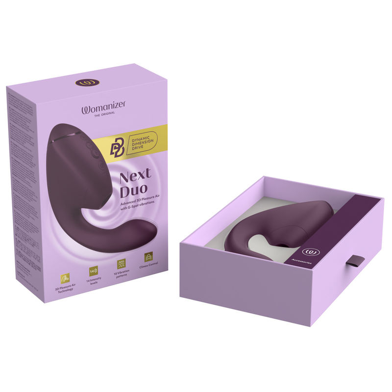 Womanizer-Duo Next Stimolatore Dual Clitoride e G-spot · Vibratori (immagine 8)