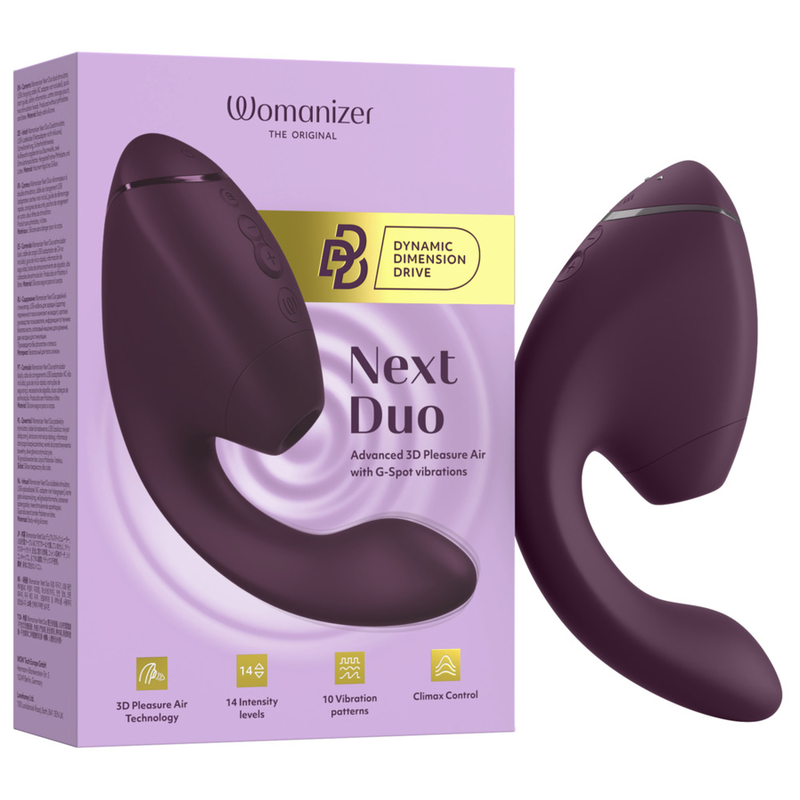 Womanizer-Duo Next Stimolatore Dual Clitoride e G-spot · Vibratori (immagine 10)