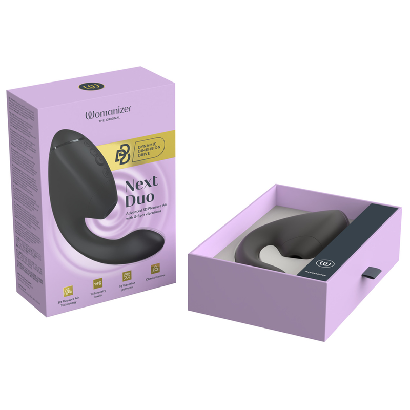 Womanizer-Duo Next Stimolatore Dual Clitoride e G-spot · Vibratori (immagine 17)