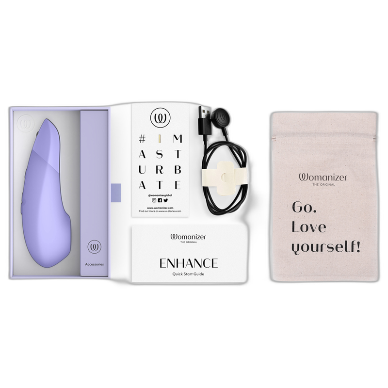 Womanizer-Enhance Stimolatore Clitorideo Silicone, 10 velocità · Vibratori (immagine 19)