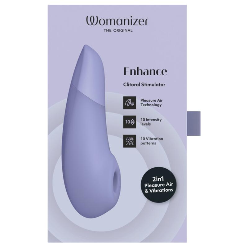 Womanizer-Enhance Stimolatore Clitorideo Silicone, 10 velocità · Vibratori (immagine 13)