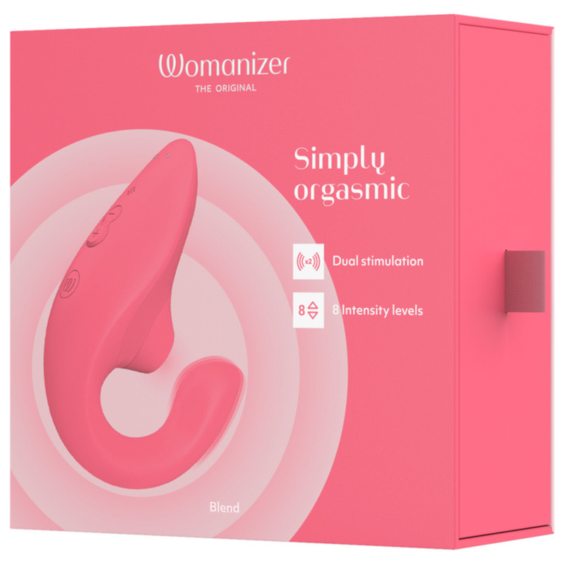 Womanizer-Blend Rabbit Vibrator Stimolatore Vibrante Rosa-Silicone · Vibratori (imaginea 3)