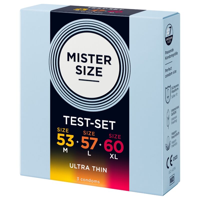 Mister Size-Preservativo di prova 53-57-60mm 3 Pezzi · Preservativi (imaginea 3)