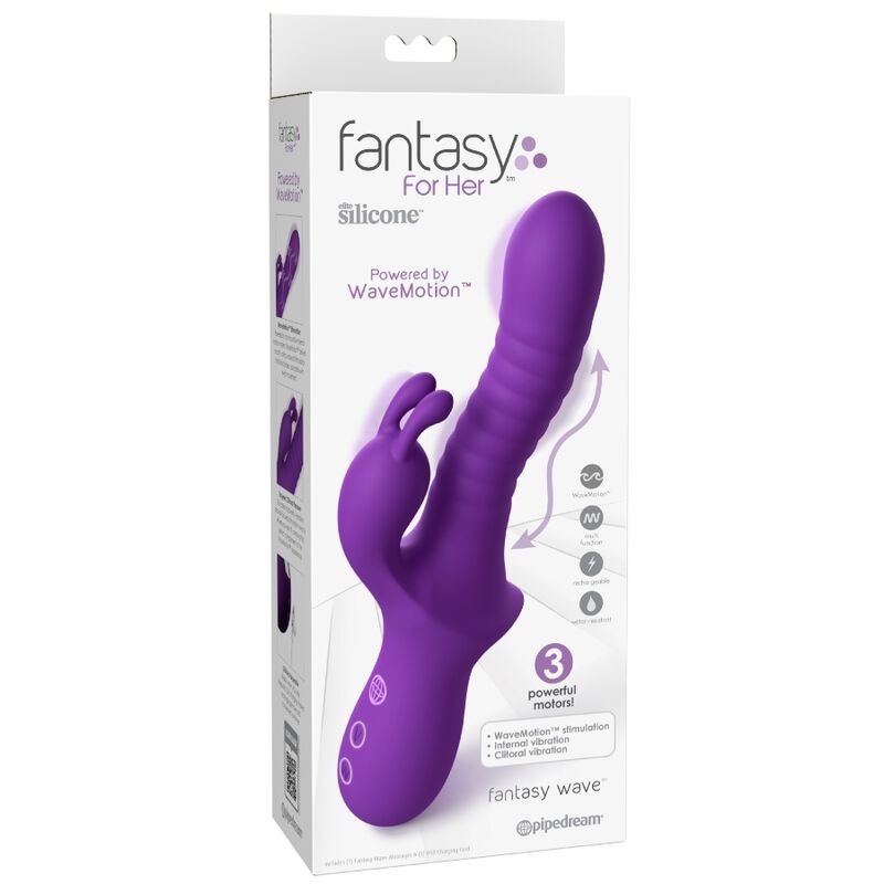 Pipedreams-Fantasy Wave Vibratore WaveMotion Ricaricabile · Vibratori (immagine 3)