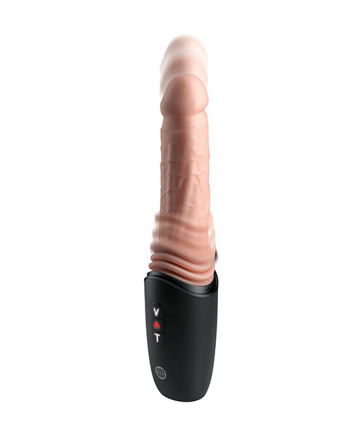 Pipedreams-King Cock Plus Dildo Thrusting Riscaldato 12,7 cm · Vibratori (immagine 6)